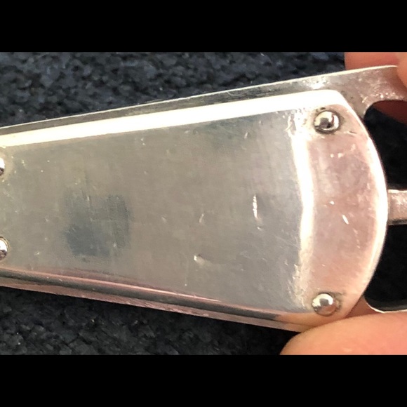 Authentic Sterling Silver Tiffany & Co. Key Fob. - Picture 10 of 11